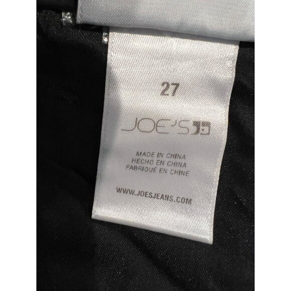JOE's jeans The Charlie Coated High-Rise Skinny Jeans In Black size 27 NEW - Picture 7 of 9